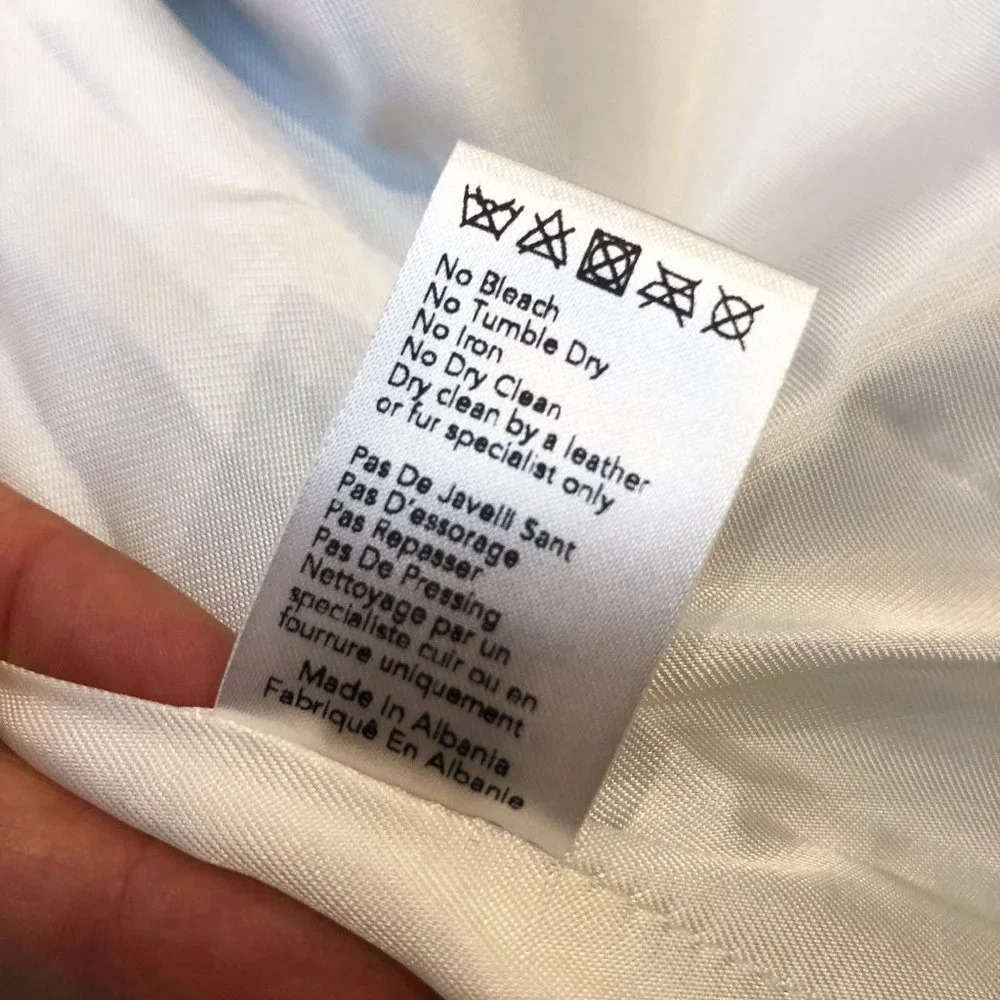 JOSEPH Ryder 100% Lamb Leather White Designer Classic Motorcycle Jacket 36 RARE - Picture 11 of 12